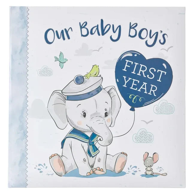 Memory Book Our Baby Boy's First Year - Hardcover